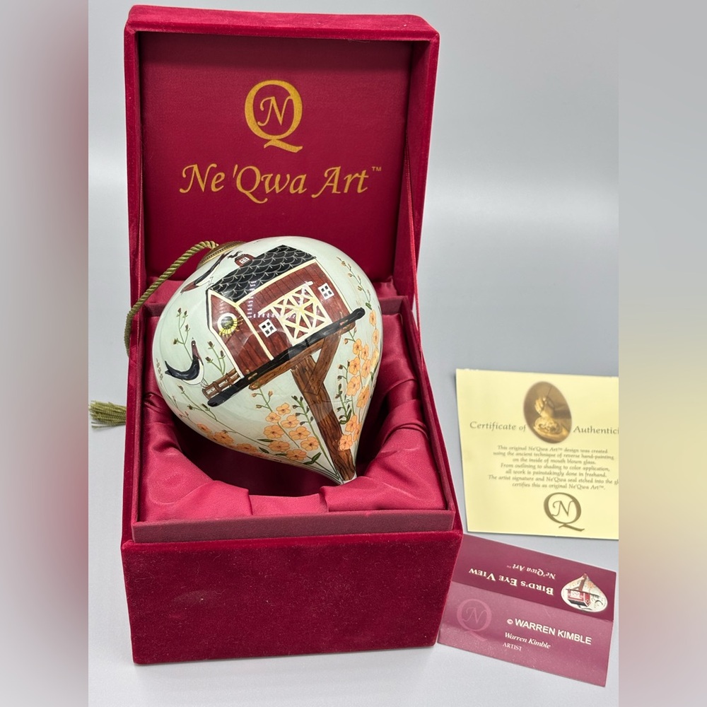Warren Kimble Hand-Painted Ornament - Picture 2 of 13